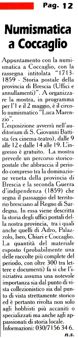 Clicca per tornare alla pagina "Hanno scritto di Noi"